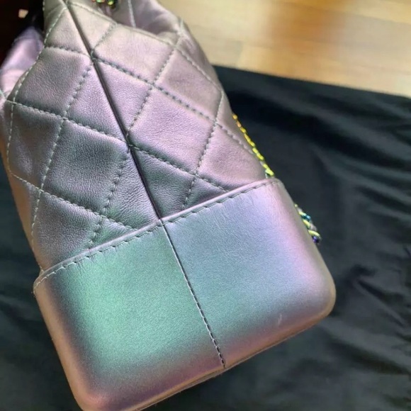 CHANEL Iridescent Quilted Gabrielle Backpack - Picture 9 of 9